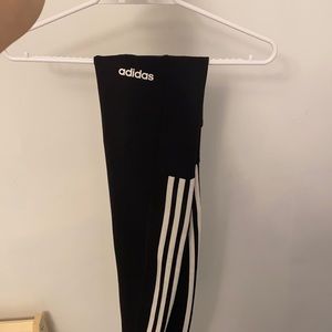 High waisted stretchy Adidas leggings